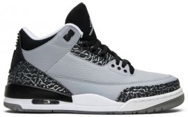 Air Jordan 3 Retro Wolf Grey 136064-004