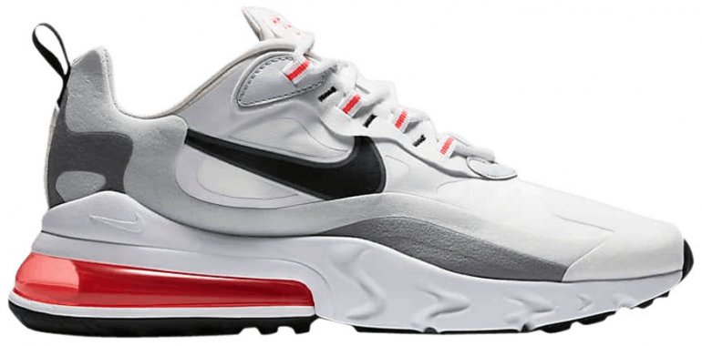 Air Max 270 React White Crimson Black CT1280-100 Air Max 270 React White Crimson Black CT1280-100