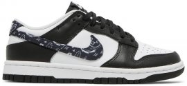 Wmns Dunk Low Black Paisley DH4401-100