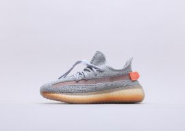 Kids Adidas Yeezy 350 V2 Brown/Grey
