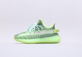 Kids Adidas Yeezy 350 V2 Green/Black