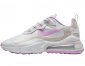 Air Max 270 React in White and Light Violet CZ1609-100