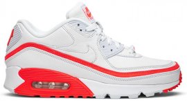 Undefeated x Air Max 90 White Solar Red CJ7197-103