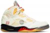 Off-White x Air Jordan 5 Retro SP Sail DH8565-100