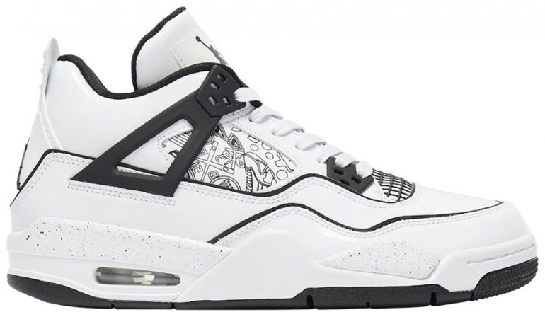 Air Jordan 4 Retro GS DIY DC4101-100 Air Jordan 4 Retro GS DIY DC4101-100