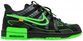 Off-White x Air Rubber Dunk Green Strike CU6015-001 Special Edition