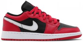 Air Jordan 1 Low GS Black Very Berry 553560-061