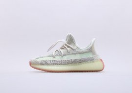 Kids Adidas Yeezy 350 V2 Gray/Green