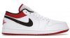 Air Jordan 1 Low White University Red 553558-118