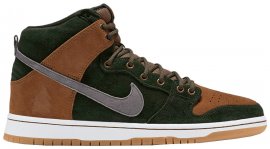 Homegrown x SB Dunk High PRM Sequoia 839693-302