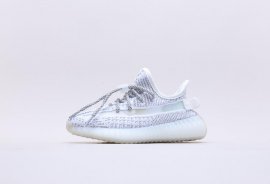 Kids Adidas Yeezy 350 V2 White/Grey