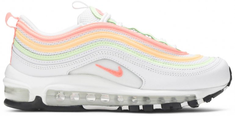 Wmns Air Max 97 Essential White Melon Mint Volt CZ6087-100 Wmns Air Max 97 Essential White Melon Mint Volt CZ6087-100