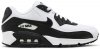 Wmns Air Max 90 White Black 325213-139