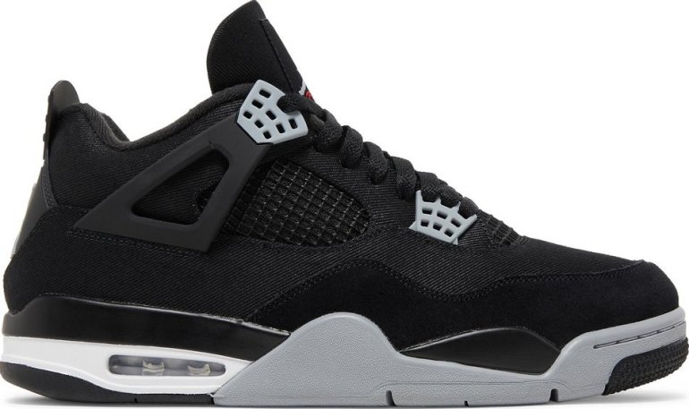 Air Jordan 4 Retro 'Black Canvas' DH7138-006 Air Jordan 4 Retro 'Black Canvas' DH7138-006