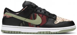 Dunk Low SE Black Multi-Camo DH0957-001