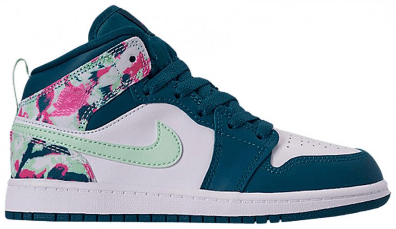 Air Jordan 1 Mid PS Green Abyss Frosted Spruce 640737-300 Air Jordan 1 Mid PS Green Abyss Frosted Spruce 640737-300