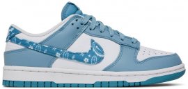 Wmns Dunk Low Blue Paisley DH4401-101
