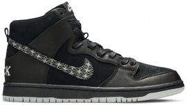 Black Bar x SB Zoom Dunk High Pro Black AH9613-002