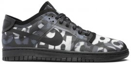 Comme des Gar?ons x Dunk Low Monogram Print CZ2675-001