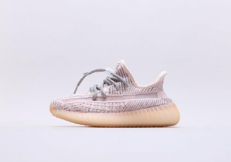 Kids Adidas Yeezy 350 V2 Pink/Grey Kids Adidas Yeezy 350 V2 Pink/Grey