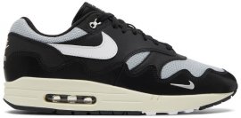 Patta x Air Max 1 Black DQ0299-001