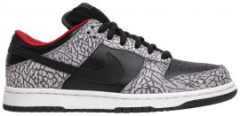 Supreme x Dunk Low Pro SB Black Cement 304292-131