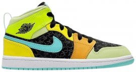 Air Jordan 1 Mid SE PS Clover BQ6932-037