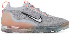 Air VaporMax 2021 Flyknit Grey Fog Bright Mango DH4084-002