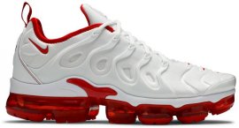 Air VaporMax Plus White University Red DH0279-100