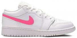 Air Jordan 1 Low GS White Neon CW7035-100