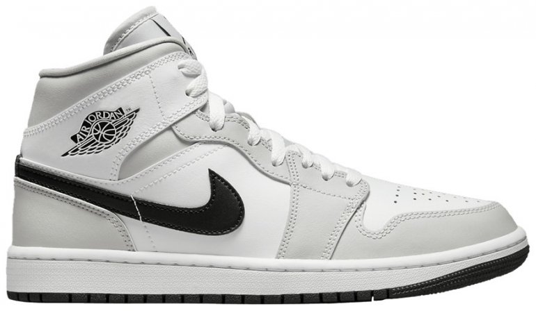 Wmns Air Jordan 1 Mid Light Smoke Grey BQ6472-015 Wmns Air Jordan 1 Mid Light Smoke Grey BQ6472-015