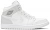 Air Jordan 1 Mid Swoosh Logo - Grey Camo DC9035-100