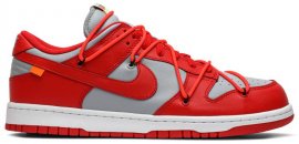Off-White x Dunk Low University Red CT0856-600