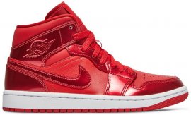 Wmns Air Jordan 1 Mid SE University Red Pomegranate DH5894-600