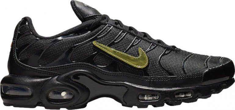 Air Max Plus Removable Swoosh-Black Gold CJ9696-001 Air Max Plus Removable Swoosh-Black Gold CJ9696-001
