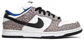 Supreme x Dunk Low Pro SB White Cement 304292-001