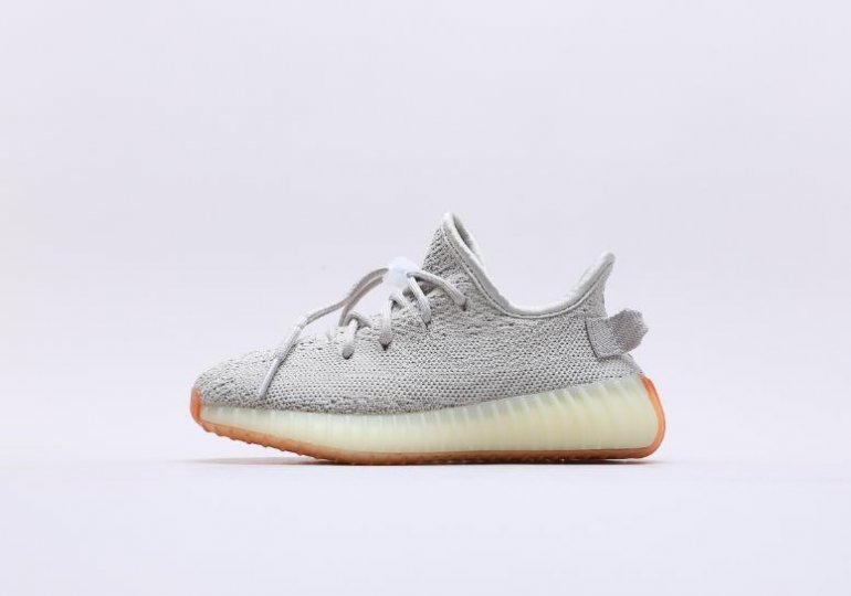 Kids Adidas Yeezy 350 V2 Gray Kids Adidas Yeezy 350 V2 Gray