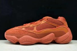 Women Adidas Yeezy 500 Orange Red Db2968