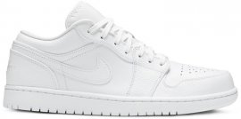 Air Jordan 1 Low Triple White 553558-130