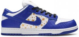 Supreme x Dunk Low OG SB QS Hyper Royal DH3228-100