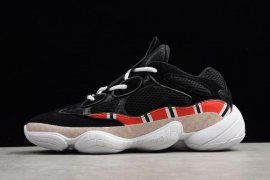 New Adidas Yeezy 500 Black/Red-White Men And Women Size Shoes
