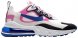 Wmns Air Max 270 React White Fuchsia Blue CI3899-100