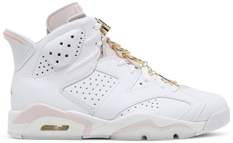 Wmns Air Jordan 6 Retro Gold Hoops DH9696-100 Wmns Air Jordan 6 Retro Gold Hoops DH9696-100