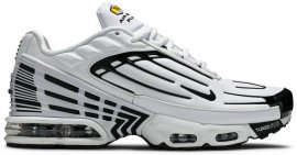 Air Max Plus 3 Leather White Black CK6716-100