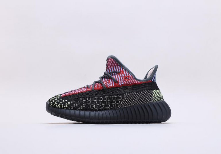 Kids Adidas Yeezy 350 V2 Black/Red Kids Adidas Yeezy 350 V2 Black/Red