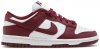 Dunk Low Team Red Bordeaux DD1503-108