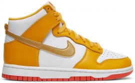 Wmns Dunk High University Gold Orange DQ4691-700