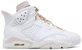 Wmns Air Jordan 6 Retro Gold Hoops DH9696-100