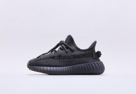 Kids Adidas Yeezy 350 V2 Black