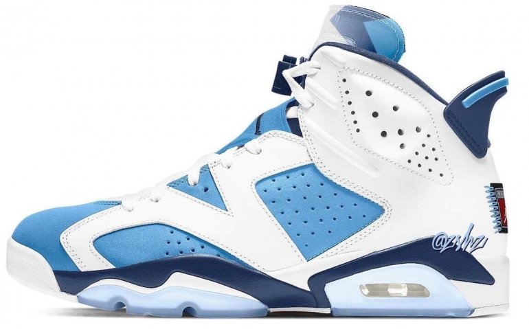 Air Jordan 6 UNC CT8529-410 Air Jordan 6 UNC CT8529-410